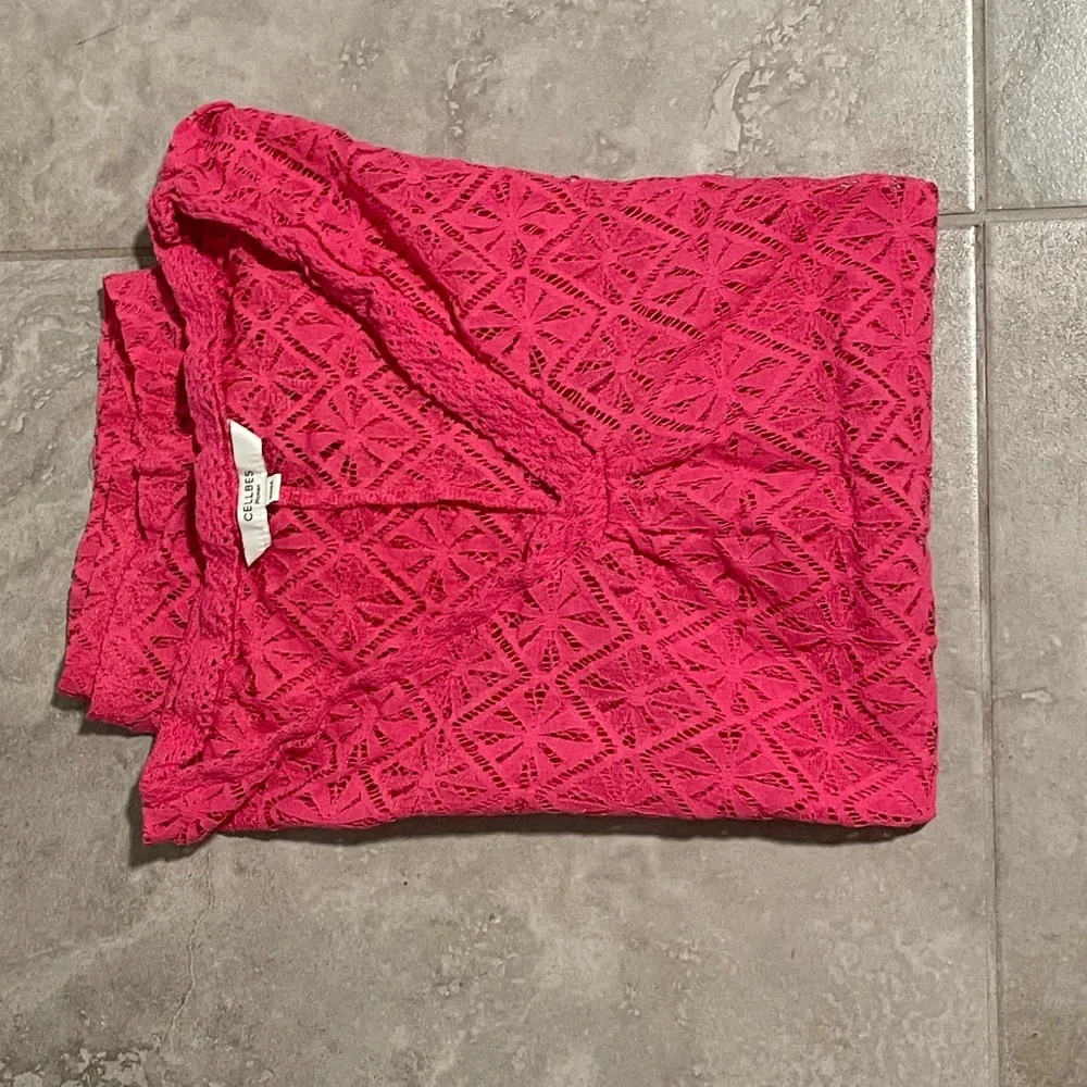 Pink beach top cover - Picture 2 of 4
